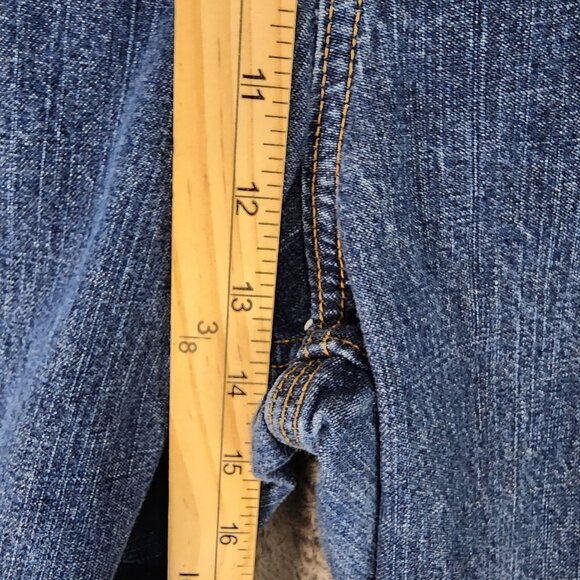 Old Navy Jeans Mens 40x30 Medium Wash Cotton High Rise Straight - Picture 5 of 10